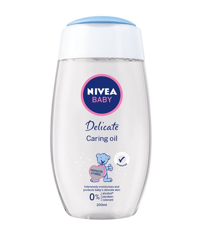 nivea baby caring oil
